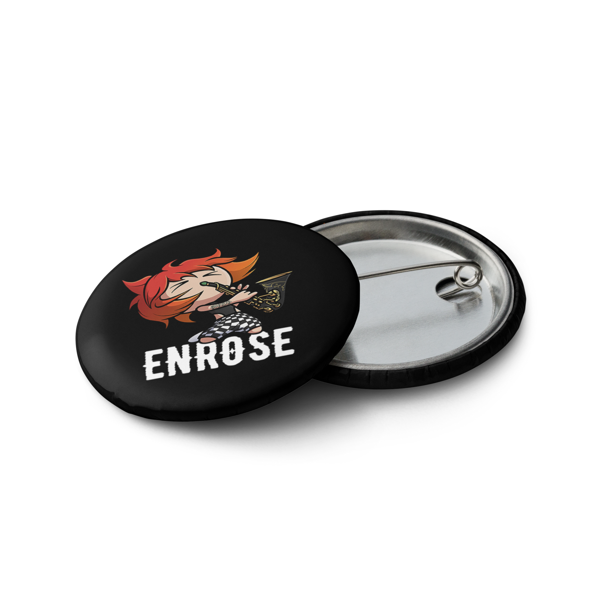 SET OF PIN BUTTONS 1.25" SET OF 5